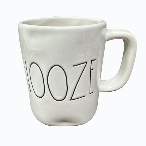 Rae Dunn SNOOZE Mug Ceramic READ Large Coffee Cup Magenta LL Farmhouse Gift - Picture 2 of 9